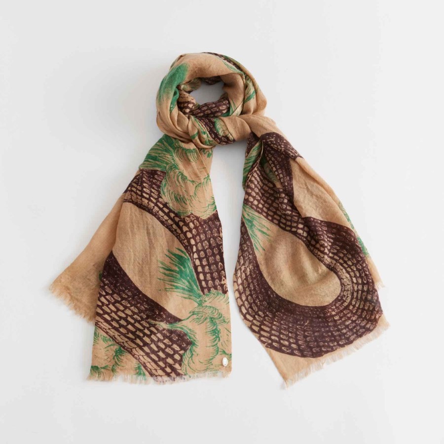 friendly hunting Manner | Cashmere Scarf Garden Eden