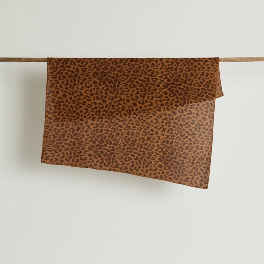 friendly hunting Schals & Tucher | Explorer Cube Silk-Cashmere Cheetah