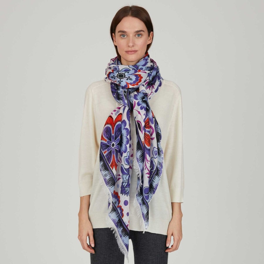 friendly hunting Schals & Tucher | Cashmere Bon Scarf Blomst