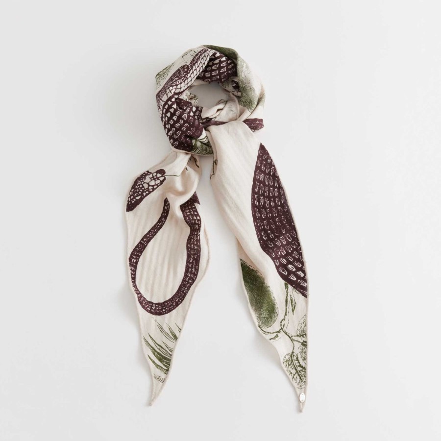 friendly hunting Manner | Kite Scarf Silk Cashmere Garden Eden