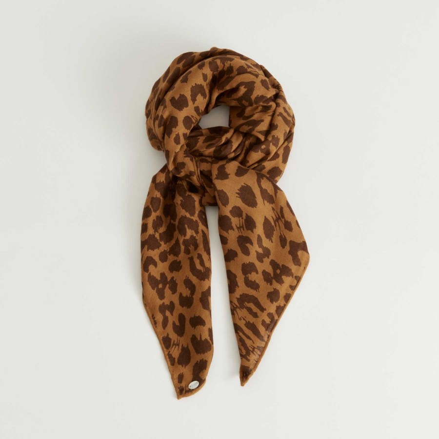 friendly hunting Schals & Tucher | Explorer Cube Silk-Cashmere Cheetah