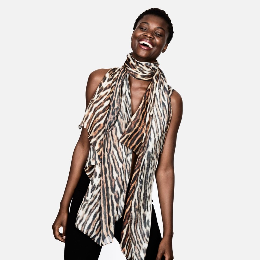 friendly hunting Schals & Tucher | Beach Scarf Graceful Ozelot