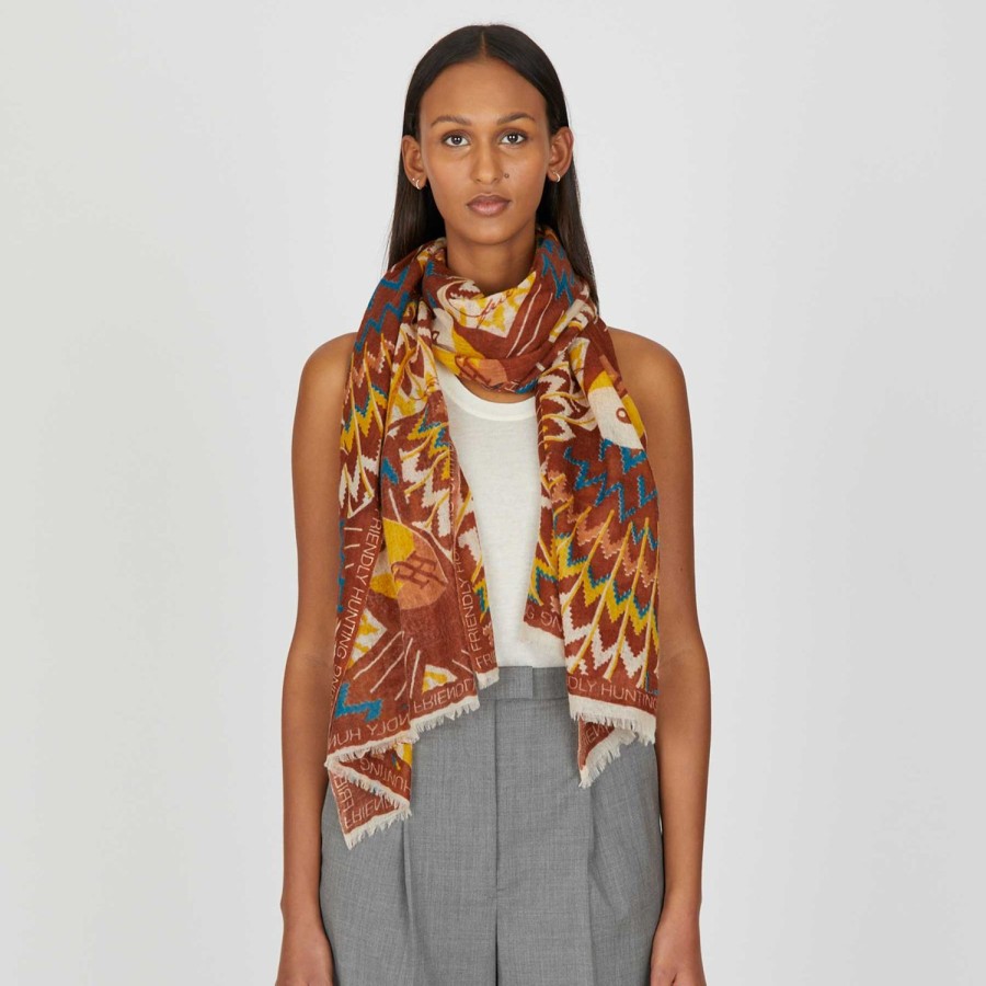 friendly hunting Schals & Tucher | Cashmere Scarf Morning Bird