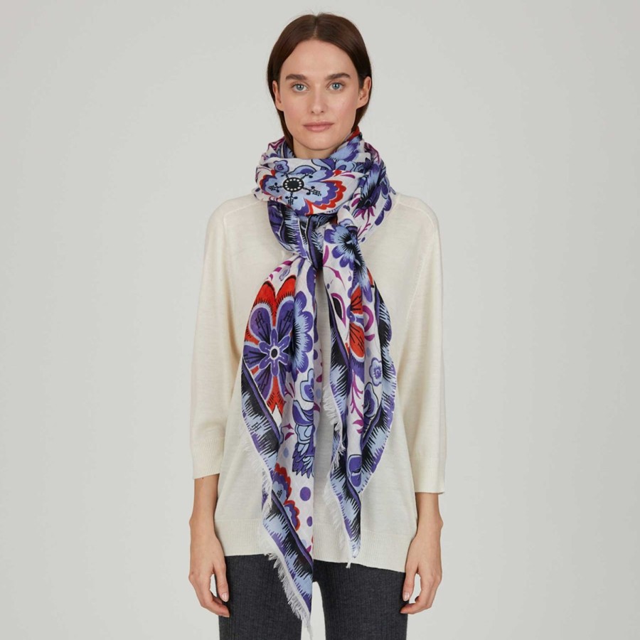 friendly hunting Schals & Tucher | Cashmere Bon Scarf Blomst